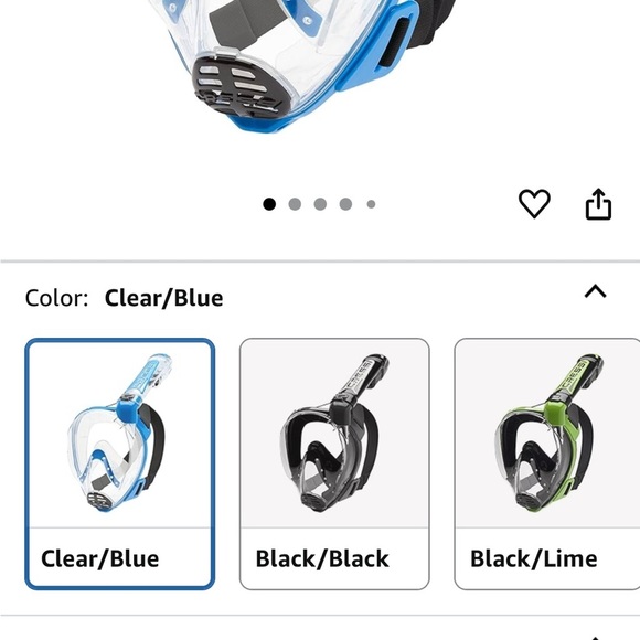 Cressi Duke Dry Full Face Mask - Picture 3 of 6